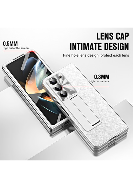 Samsung Galaxy Z Fold6 5g Kickstand Deri + Pc Kapağı (Yurt Dışından) modelleri