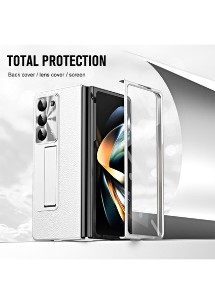 Samsung Galaxy Z Fold6 5g Kickstand Deri + Pc Kapağı (Yurt Dışından) fırsatları