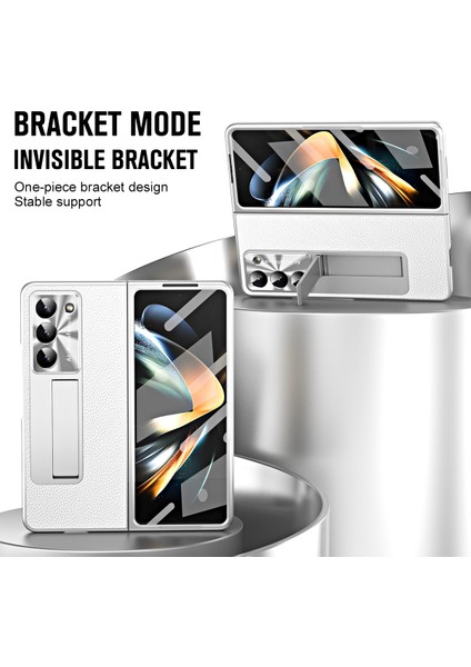 Samsung Galaxy Z Fold6 5g Kickstand Deri + Pc Kapağı (Yurt Dışından) indirimleri