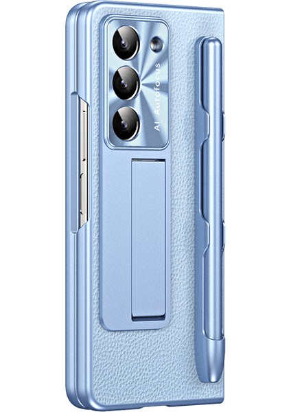 Samsung Galaxy Z Fold6 5g Kickstand Deri+Pc Sert Telefon Kılıfı ve Stylus Kalem (Yurt Dışından) indirimleri