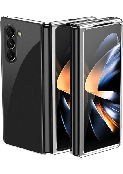 Samsung Galaxy Z Fold6 5g Clear Pc Galvanik Sert Telefon Kapağı (Yurt Dışından)