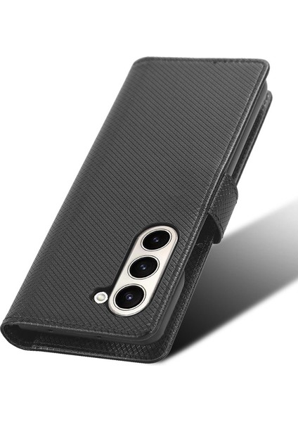 Samsung Galaxy Z Fold6 5g Pu Deri + Cüzdanlı Pc Telefon Kılıfı (Yurt Dışından)