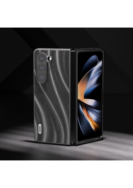 Samsung Galaxy Z Fold6 5g Pu Deri Kaplamalı Sert Pc Telefon Kapağı (Yurt Dışından)