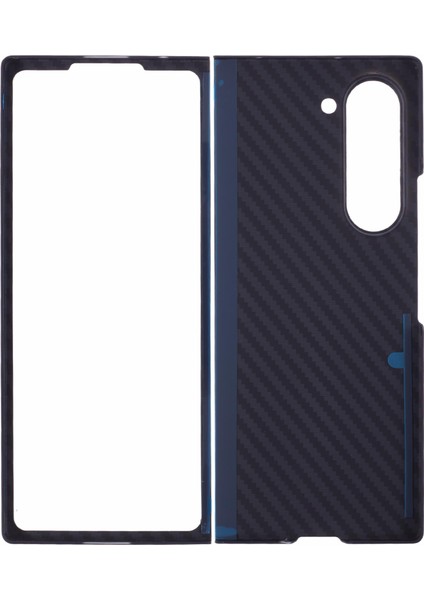 Samsung Galaxy Z Fold6 5g Pc Telefon Kapağı Karbon Fiber Doku Telefon Kabuğu (Yurt Dışından) fiyatları