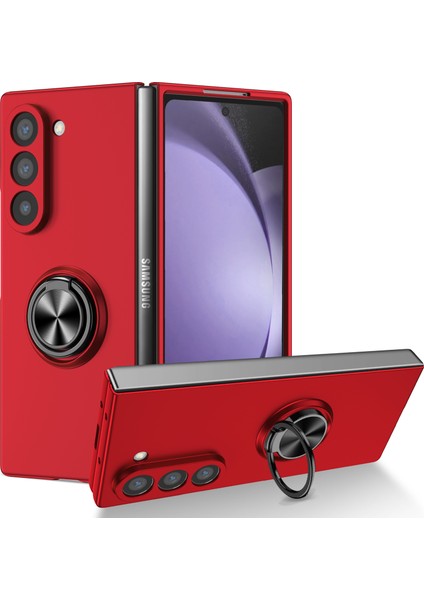 Samsung Galaxy Z Fold6 5g Halka Kickstand Pc Telefon Kapağı (Yurt Dışından)