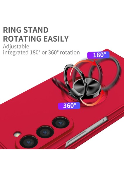 Samsung Galaxy Z Fold6 5g Halka Kickstand Pc Telefon Kapağı (Yurt Dışından)