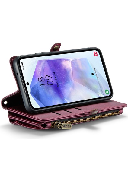 Samsung Galaxy A55 5g Pu Deri Telefon Kılıfı (Yurt Dışından)