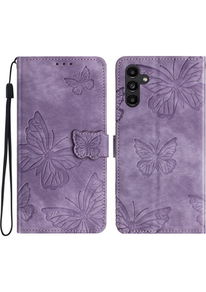 Samsung Galaxy S24 Fe Pu Deri Cüzdan Çevirmeli Telefon Kapağı (Yurt Dışından)