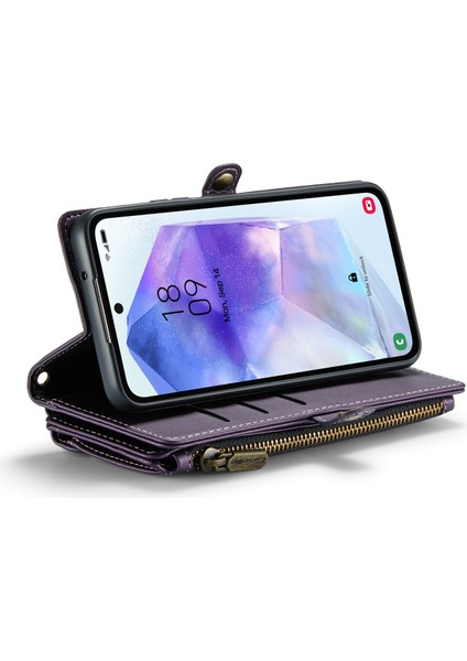 Samsung Galaxy A55 5g Pu Deri Telefon Kılıfı (Yurt Dışından)