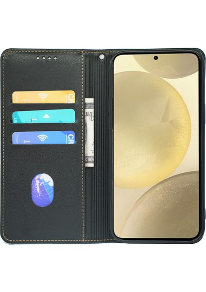 Samsung Galaxy A54 5g Manyetik Kapatma Deri Telefon Kılıfı (Yurt Dışından)
