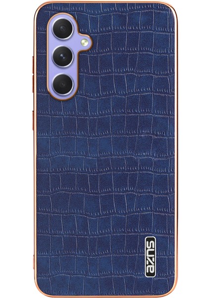 Samsung Galaxy A35 5g Anti-Drop Timsah Dokulu Pu+Tpu Telefon Kılıfı (Yurt Dışından)