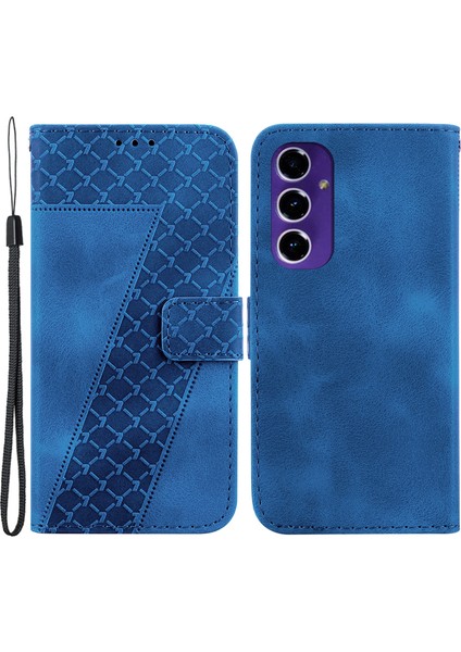 Samsung Galaxy S24 Fe Pu Deri Cüzdan Telefon Kılıfı (Yurt Dışından)