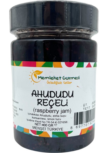 Ahududu Reçeli 400 gr MG