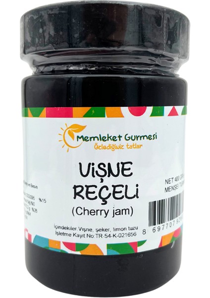 Vişne Reçeli 400 gr MG