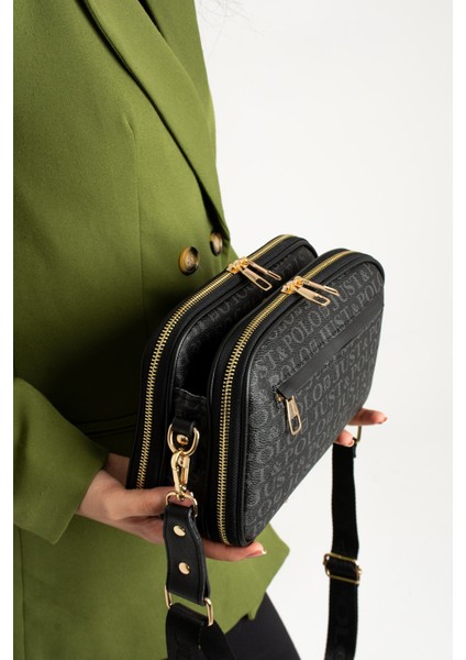 Kadın Suya Dayanıklı Baskı Desenli 5 Bölmeli Postacı Omuz Çantası Tr3502 fiyatları