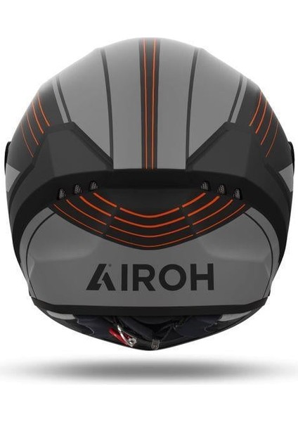 Aıroh Connor Achıeve Orange Matt Kask