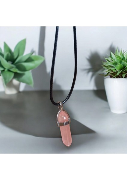 Kedi Gözü Çivi Model Gül Kurusu Kolye Hediyelik Eşya Sevgili Kolye Sevgiliye Özel Hediye Çivi Kolye