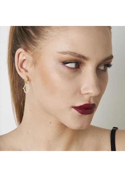 Taşlı Fatma Ana Eli Küpe indirimleri