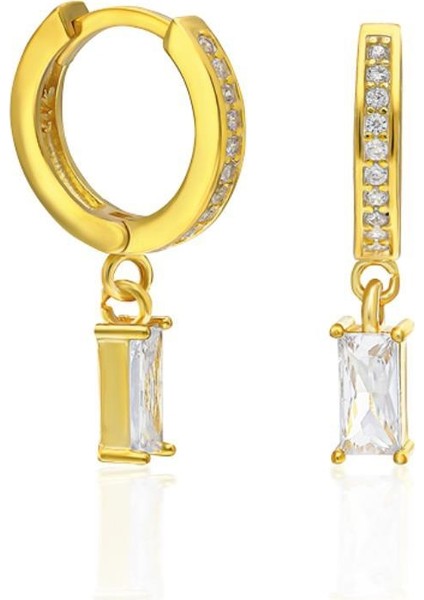 Dikdörtgen Baget Küpe