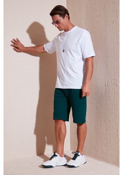 Belden Bağlamalı Pamuklu Cepli Regular Fit Short Erkek Short 5908041