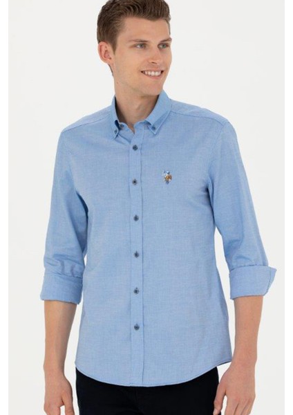 Pamuklu Slim Fit Gömlek Erkek Gömlek G081SZ0041672341 fiyatları