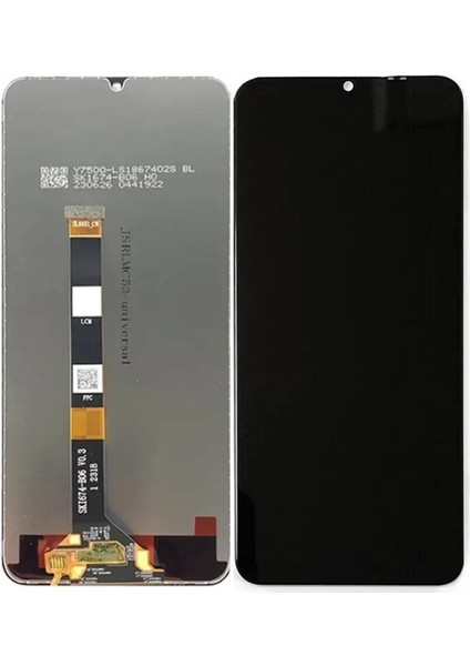 Realme C53 Ekran Dokunmatik Srv (Siyah)