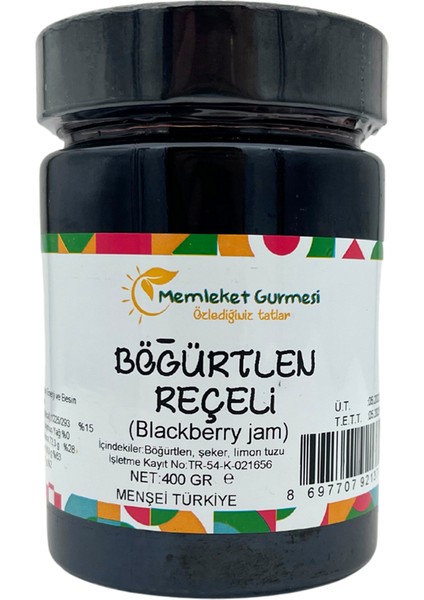 Böğürtlen Reçeli 400 gr MG