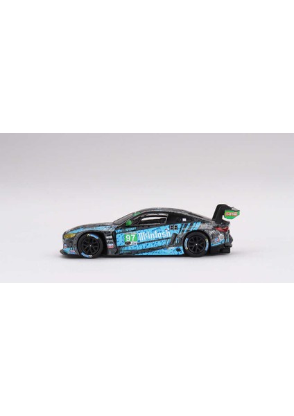 Mini Gt 1/64 Bmw M4 Gt3 Turner Motorsport Imsa 2023 Laguna Seca Gtd 2nd Place MGT00647