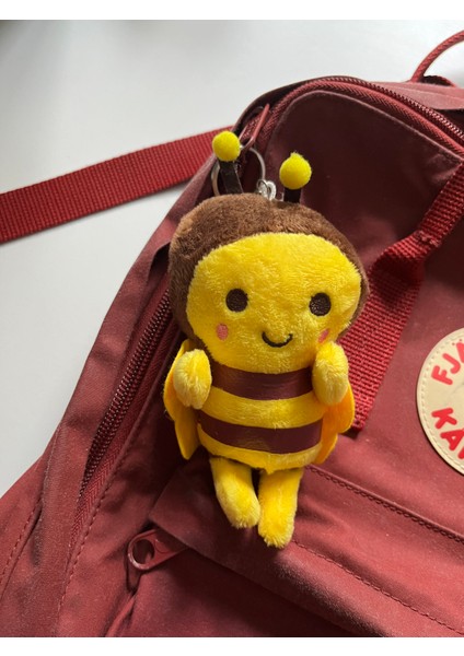 Sevimli Arı Peluş Anahtarlık Çanta ve Cüzdan Aksesuarı Bff Hediyelik