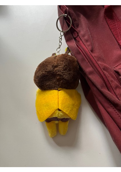 Sevimli Arı Peluş Anahtarlık Çanta ve Cüzdan Aksesuarı Bff Hediyelik