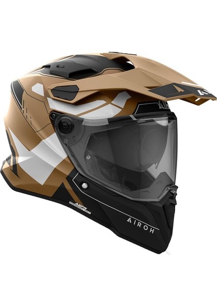 Aıroh Commander 2 Reveal Sand Matt Kask