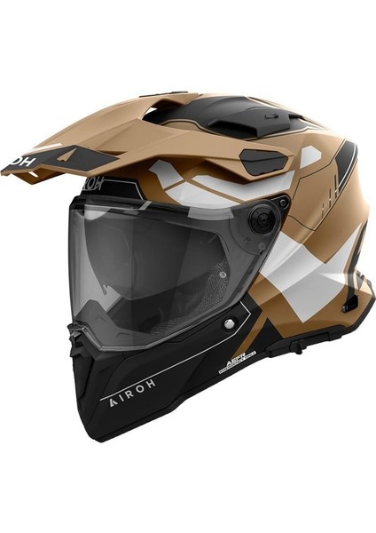 Aıroh Commander 2 Reveal Sand Matt Kask