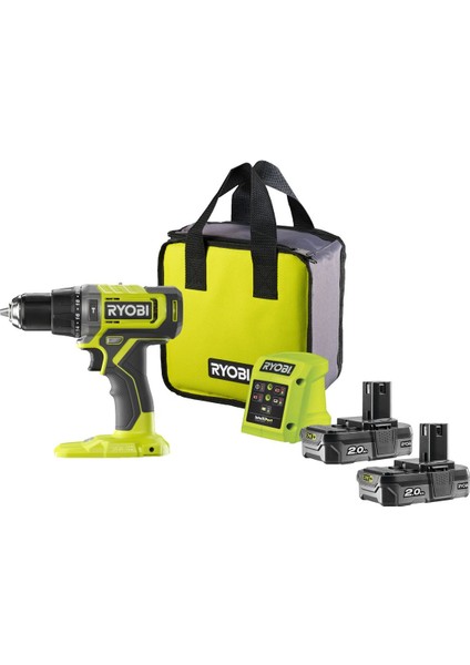 2 Yıl RPD181-220S 18V 2.0AH Akülü Darbeli Matkap Darbeli 2 18 Volt 2.0 - 2.4 Ah Takım Çantalı fırsatları