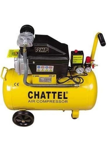 Chattel Cht 1050 2 Hp 8 Bar 50 Lt Hava Kompresörü