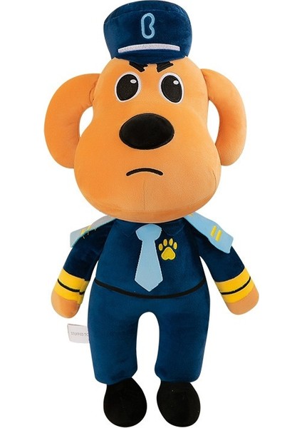 Sevimli Labrador Güvenlik Şerifi Doberman Polis Peluş Oyuncak Peluş Bebek Ragdoll (Yurt Dışından)