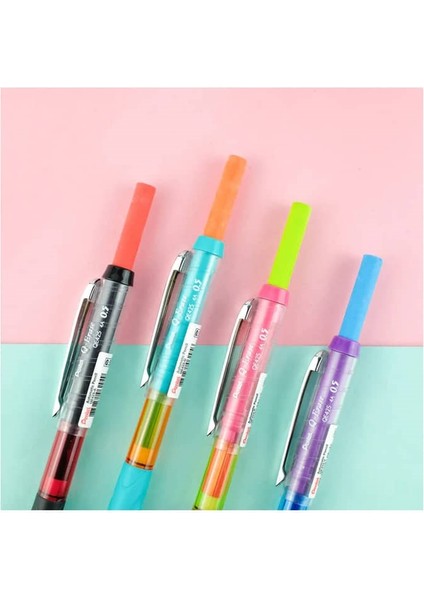 Q-Erase Silgili Versatil Kalem 0.5 mm Pembe QE425-P modelleri