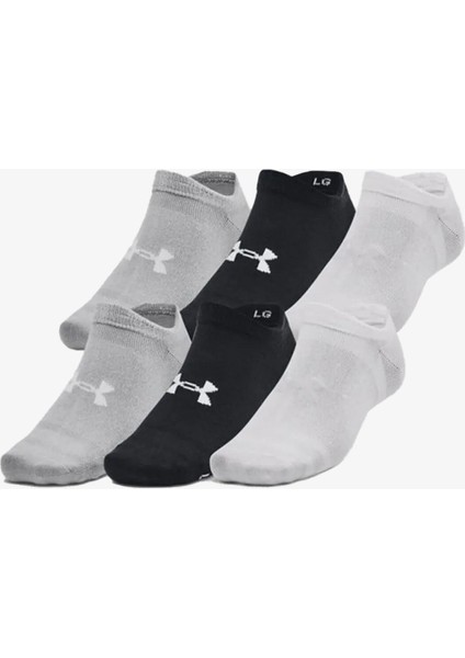 Essential No Show 6pk Unisex Siyah Çorap 1382611-002 modelleri