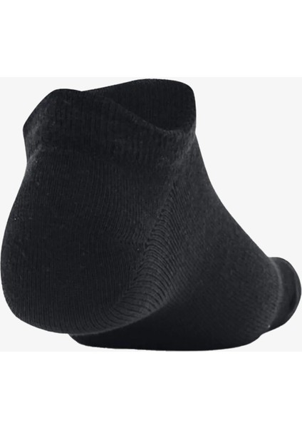 Essential No Show 6pk Unisex Siyah Çorap 1382611-002 fırsatları