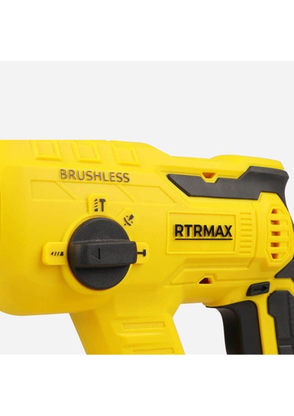 18 Volt RTX2095 Akülü Elektropnömatik Kırıcı Delici 18V 2.2j 2*4AH Akü Kömürsüz Lion Darbesiz 2 2 Y fırsatları