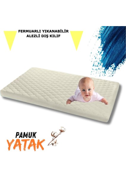 Vavbaby Alezli Sünger Oyun Parkı Yatağı 60X120 cm fiyatları