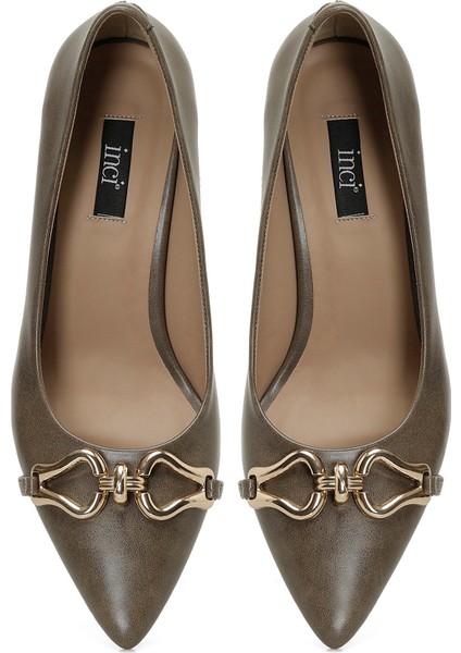 Incı Mıke 4pr Vizon Kadın Topuklu Ayakkabı fırsatları