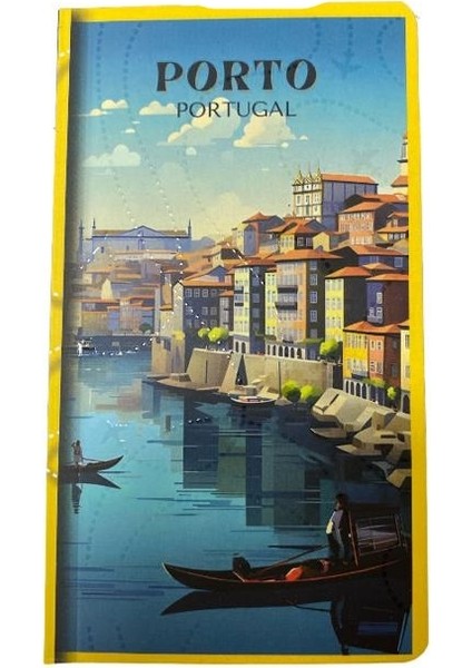 CEREN 9X16 Çizgili Şehirler Not Defteri 8596111