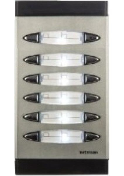 Zil Paneli Eko. 12 Butonlu Hoparlörsüz