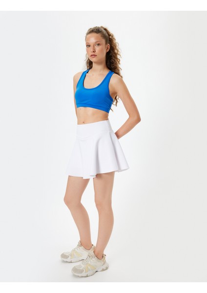 Sporcu Sütyeni Kolsuz U Yaka Slim Fit Kaplı fiyatları