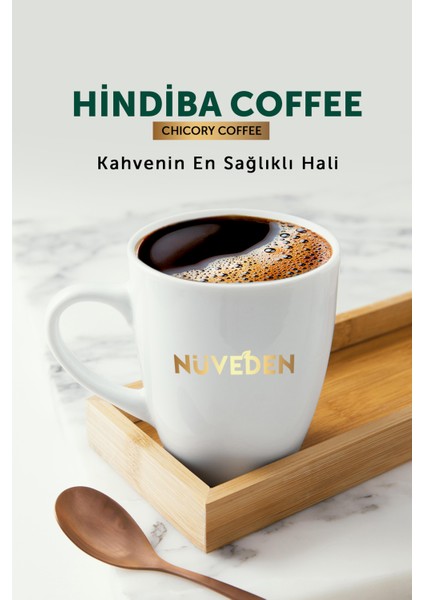 Nüveden Hindiba Kahvesi Detox Kahve 1 Aylık - (60 Kullanım) Net 150GR