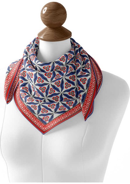 Saks Çintemani Desen Soft Eşarp