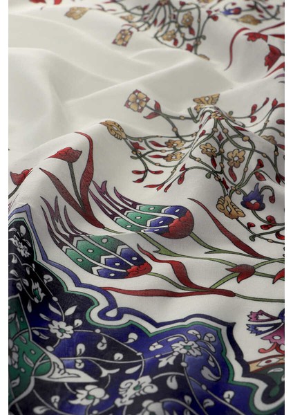 Bordo Şamdan Lale Desen Soft Eşarp modelleri