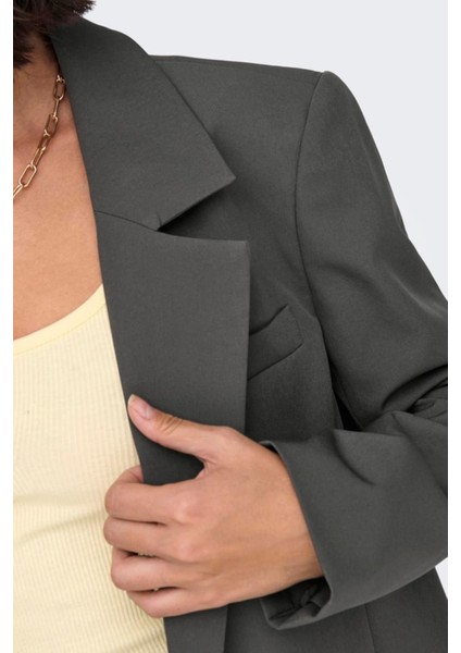 Onllana-Berry L/s Ovs Blazer Tlr Noos Koyu Gri 15245698 indirimleri