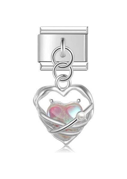 İtalyan Charm Bileklik Radiant Love Pendant