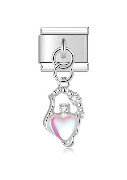 İtalyan Charm Bileklik Love's Glow Pendant